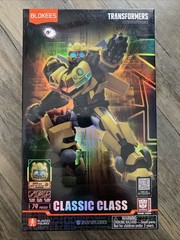 Blokees Transformers Classic Class Bumblebee Model Blinking Eyes