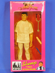 THREE STOOGES MOE LARRY CURLEY SHEMP 4-FIGURE SET 1999 SEALED FIGURES TOY CO.