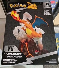 CHARIZARD – Jazwares – Pokemon Select Deluxe 13″ Collector Statue – NEW RARE
