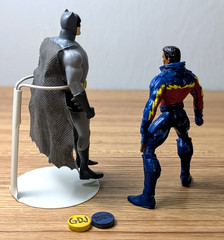 Adam West Grey Batman and Black Lightning Total Justice League GDJ-P-641