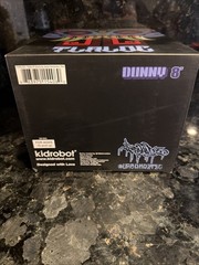 Kidrobot Tlaloc 8 In Dunny Jesse Hernandez Urban Aztec Red LE 200 Never Opened