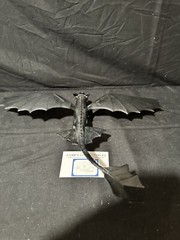 2013 Toothless Wild Night Fury missile fire attack action figure 11″ black tail