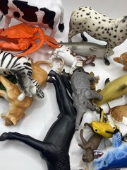 Mixed LOT of Plastic Farm Sealife Safari Animals Schleich & Others