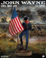 M.R. Morrison The Duke John Wayne Civil War 1863 1/6 Infinite Statue Sideshow