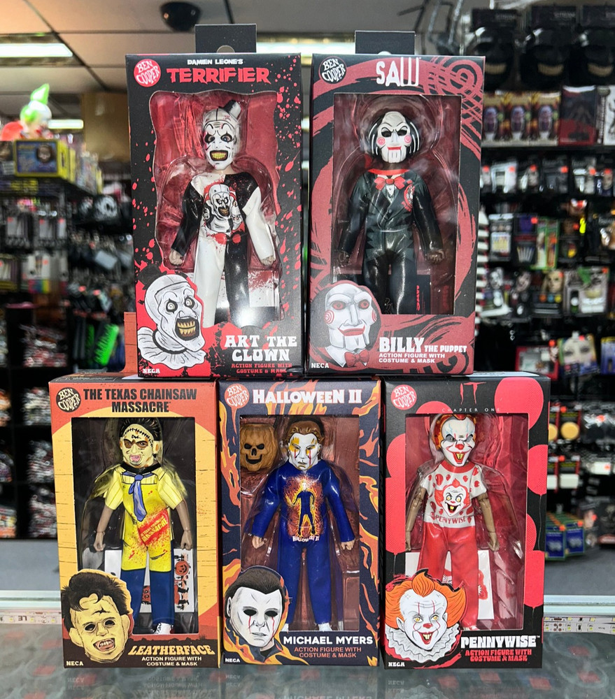 Ben Cooper Series 9 Horror Kids Set of 5 NECA Free Shipping! – IN STOCK!