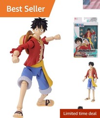 Collectible Anime Heroes Monkey D. Luffy – 16.5cm Action Figure with Accessories