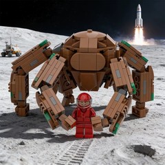 MOC Hail Mary Rocky Building Blocks Space Crab Model Toy 288PCS Gift Kids