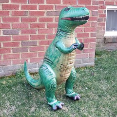 Jet Creations Inflatable Triceratops Spinosaurus Trex Coloring Book Party Toy