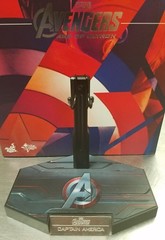 Hot Toyd MMS281 Genuine 1/6 Captain America 12″ action figure Base Stand only!
