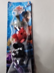 Rare Spinmaster Bakugan Eraser Set 3 Pieces Look! Damage Packaging