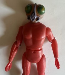 VINTAGE TOMLAND STAR RAIDERS FAMOUS MONSTERS OOV THE FLY HEAD YOG RED BODY