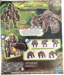 Transformers Rise of the Beasts Voice-Activated 12.5” Optimus Primal Robot New