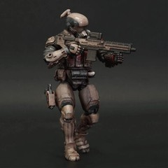 TOYS ALLIANCE x Acid Rain FAV-A110 Red Crow Hazmat Ronin 1:18 Figure