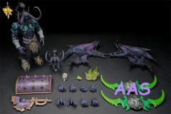 IN STOCK New Hero Toys World of War craft Demon Hunter Illidan Stormrage Figure