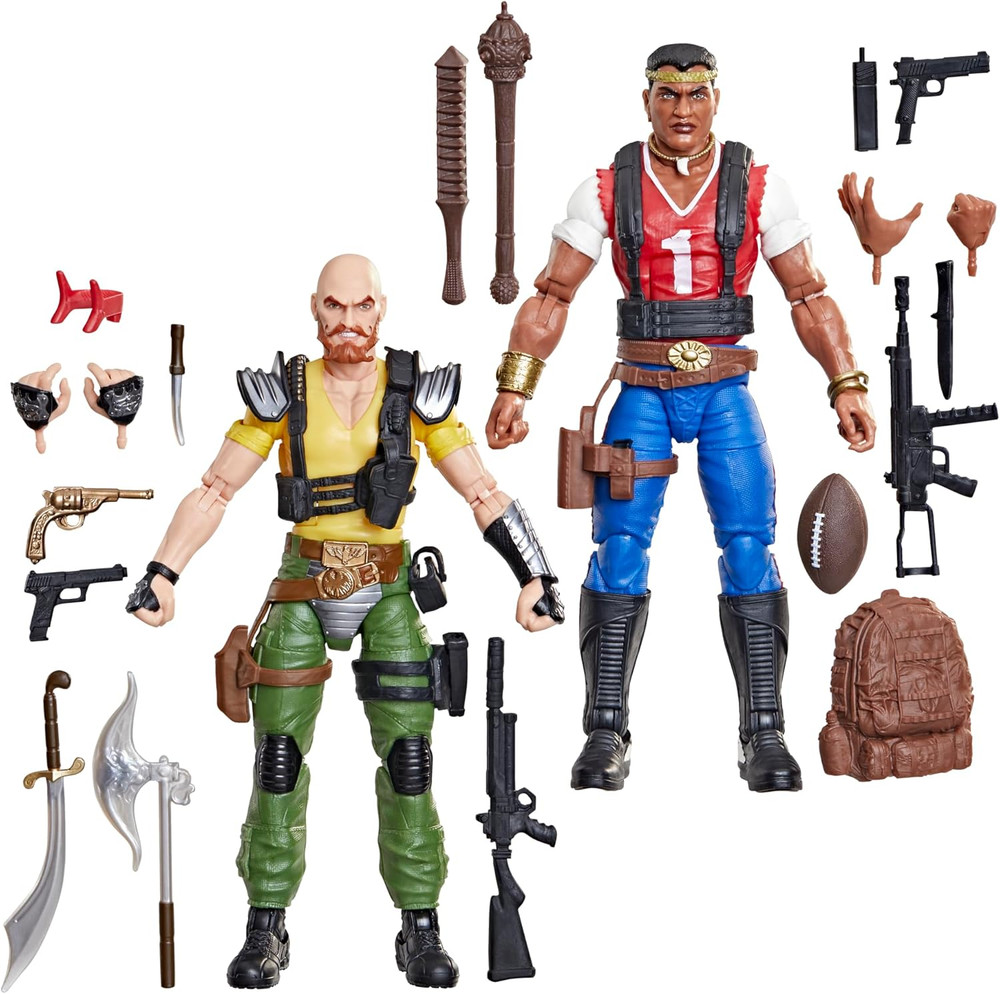 G.I. Joe Classified Series #193 David Red Dog Taputapu & Varujan Taurus Ayvazyan