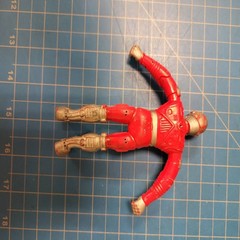 Vintage Action Figures Lot 6 Assorted Toy Soldiers Action Hero Figures