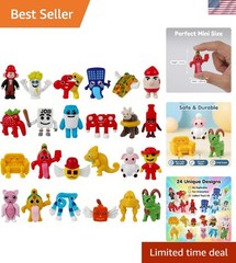 24PCS Italian Brainrot Steal a Brainrot 67 Toys 1.8 Brain Rot Action Figure
