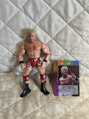 Jeff Jarrett 2005 TNA Marvel Wrestling 6″ Red Action Figure + CARD SHIPS FREE