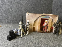 custom made Star Wars inspired entrance way Tatooine / Cantina doorway plastic