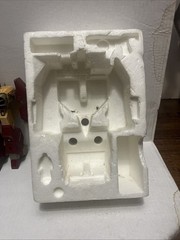 Vintage 1985 Matchbox Robotech Rook Red Alpha Fighter Boxed Styrofoam Incomplete