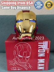 Iron Man Helmet Autoking MK5 1/1 Voice-controlled Transform Mask Cosplay Prop