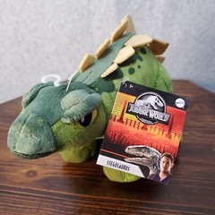 Jurassic Park World Stegosaurus Dino Stuffed Plush Animal Mattel NEW Dinosaur