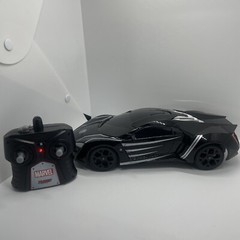 MARVEL TURBO BOOST BLACK PANTHER REMOTE CONTROL CAR ! HYPER-SPORT JADA TOYS 11×5