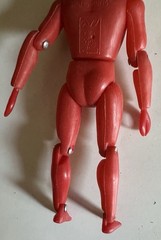 VINTAGE TOMLAND STAR RAIDERS FAMOUS MONSTERS OOV THE FLY HEAD YOG RED BODY