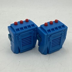2x FIGHTING TALK! Weapon Backpack w/ Clips Toy Island 1991 Vintage #5 #2