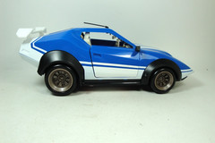 Jazwares 2021 Fortnite Joy Ride Whiplash Rally Car w 2018 Rust Lord w Visitor
