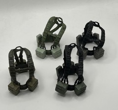 Valaverse Action Force Chest Webbing/Vest Lot Of 4 – Fodder 1/12 Scale
