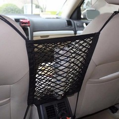 Motorcycle Cargo Net Polyester High Elastic Cargo Net with 4 Adjustable Hooks