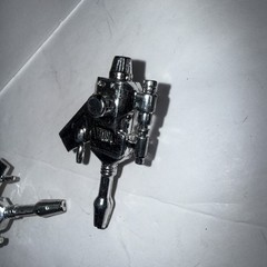 1984 Hasbro G1 Transformers G1 Rumble chrome silver Weapon Gun MINT Part Set