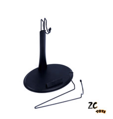 1/6 scale Action Figure display Stand w/ U & C hook Adjustable Height