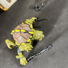 TOKKA TMNT NINJA TURTLES ACTION FIGURE COMPLETE W CARBACK 1991