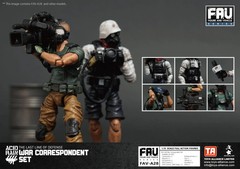 ACID RAIN / ANNEX 2179 1/18: FAV-A28 War Correspondent Set *USA Seller*