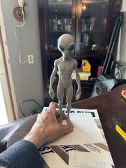 Grey Alien Action Figure 12” Tall! New Species!
