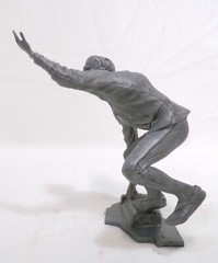 Vintage 1960’s Marx Universal Monsters The Hunchback Notre Dame Silver 4″ Figure