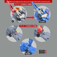 GO BETTER Filling Parts Filler Upgrade Kit For SS86 Starscream