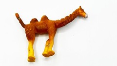 Vintage Bendable, Rubbery 2 x 3 inch Camel Animal Figure