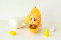 Kakao Friends Choonsik Figure Keyring Keychain Bag Charm Yarn Moon Cloud