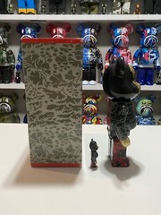 SBTG Royalfam 400% 100% Bearbrick Set Be@rbrick Black and Gold 2008