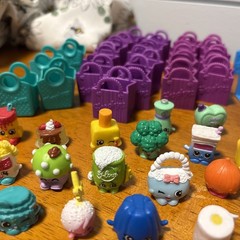 Shopkins Lot 90 Pieces Multiple Seasons Figures Toys Mixed Collection