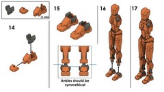 Dummy 13 Action Figure | 3D Printed Poseable Articulated Collectible Toy