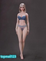 LDDOLL 28M 1/6 Girl Seamless Body Steel Bone For 12″ Female Action Figure Head