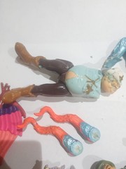 Vintage 1991 Socket Poppers Toy Action Figure Mixed Parts Lot Connectors See Pic