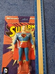 * SUPERMAN 5 1/2-INCH NJ CROCE BENDABLE FIGURE * New In Package