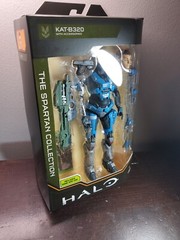 Jazwares HALO The Spartan Collection Series 1 KAT-B320 Blue With Game Add-On New