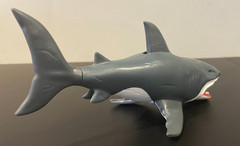 Great White Shark Chomping Biting Animal Figure Toy 8″
