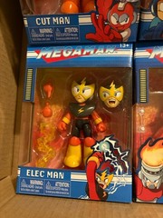 * JADA TOYS MEGA MAN , ELEC MAN , CUT MAN , ICE MAN , FIRE MAN HYPER BOMB NEW *